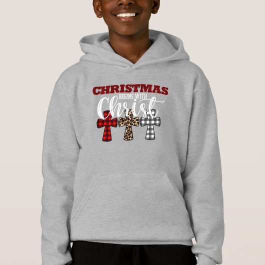 Kute Kerstmis begint met Christelijke Religie (Voorkant)