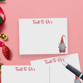 Kute Kerstmis Gnome Personeelsadvertentie Post-it® Notes