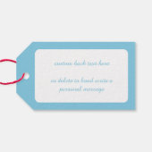 Kute Kerstmis, kerstman met Kittens en Katten! Cadeaulabel (Achterkant Horizontaal)