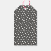 Kute kerstmis Llama op lichtroze cadeau labels Cadeaulabel (Achterkant)