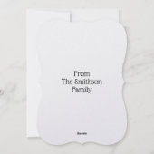 Kute kerstmis met Buffalo Pset Red Funny Ho Feestdagenkaart (Achterkant)