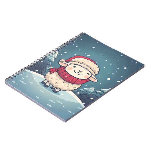 Kute kerstmis notitieboek (Linkerzijde)