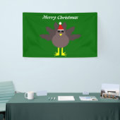 Kute Kerstmis Turkije - Aangepaste banner (Beurs)