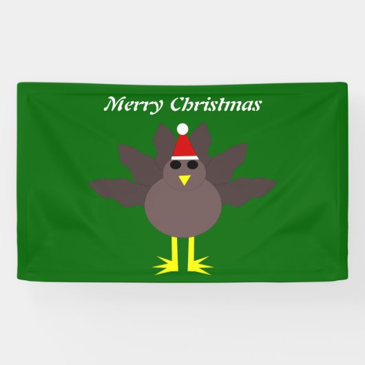 Kute Kerstmis Turkije - Aangepaste banner (Horizontaal)