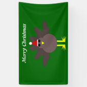 Kute Kerstmis Turkije - Aangepaste banner (Verticaal)
