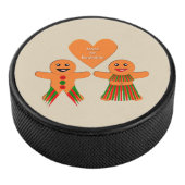 Kute kerstontbijtkoekoek hockey puck (3/4)