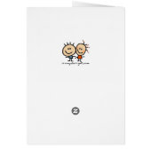 Kute kerstpinguïn Het is nooit te laat Kaart (Achterkant)