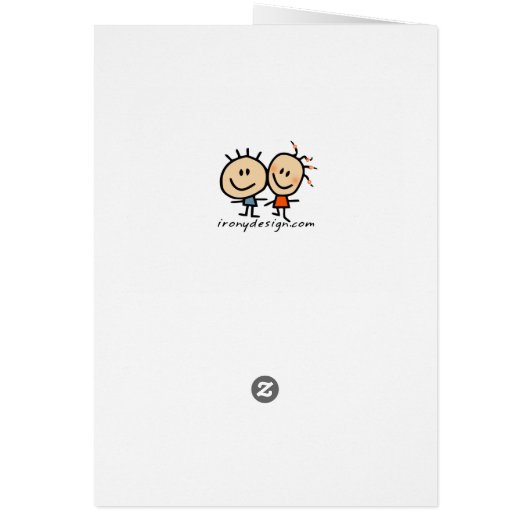 Kute kerstpinguïn Het is nooit te laat Kaart (Achterkant)