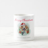 Kute kerstpuppy koffiemok (Center)