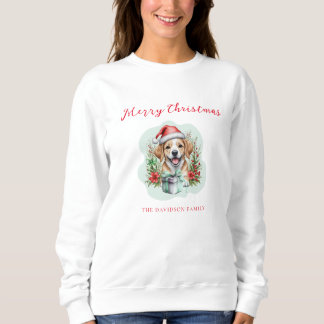 Kute kerstpuppy trui