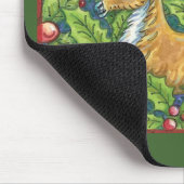 Kute kerstrendiertje in Forest met Holly Muismat (Hoek)