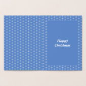 Kute kerstrendiertje met Red Nose Custom Folie Kaarten (Binnen)