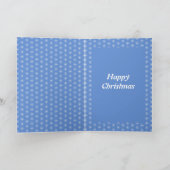 Kute kerstrendiertje met Red Nose Custom Kaart (Binnen)