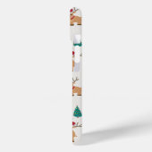 Kute kerstrenrendiertje Case-Mate iPhone case (Achterkant / Links)