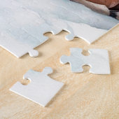 Kute kerstrenrendiertje legpuzzel (Zijkant)