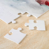 Kute kerstrenrendiertje legpuzzel (Zijkant)