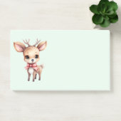 Kute kerstrenrendiertje post-it® notes (Kantoor)