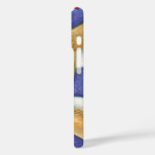 Kute kerstrenrendiertje, Romantic Kiss w Mistletoe Case-Mate iPhone Case (Achterkant / Links)