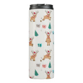 Kute kerstrenrendiertje thermosbeker (Achterkant)