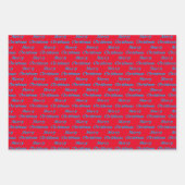 Kute kerstschildpad met Flowery Shell Custom Inpakpapier Vel (Voorkant 2)