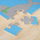 Kute kerstsissszegels legpuzzel (Zijkant)