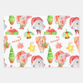 Kute kersttaarten inpakpapier vel (Voorkant 2)