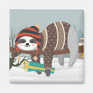 Kute kersttas met magneet