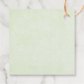 Kute kersttrein met speelgoed bedankjes labels (Achterkant)