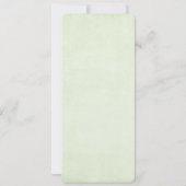 Kute kersttrein met speelgoed kaart (Achterkant)