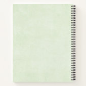 Kute kersttrein met speelgoed notitieboek (Achterkant)