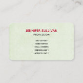 Kute kersttrein met speelgoed visitekaartje (Achterkant)