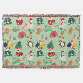 Kute kersttrow Blanket Deken