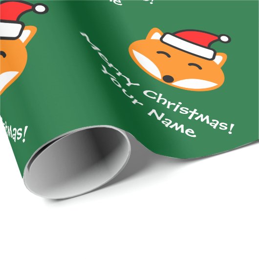 Kute kerstvos-inpakpapier voor kinderen cadeaupapier (Rol Hoek)