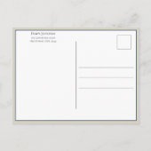 Kute  Kind met paasbundels Briefkaart (Achterkant)