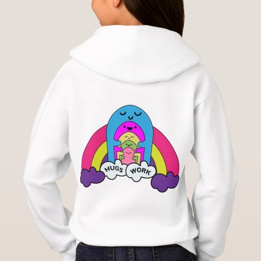 Kute Kinder | Cute Hugs | Kinderen | Sweet Fleece (Achterkant)