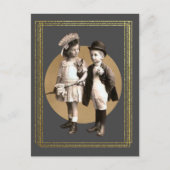 Kute Kinder  foto Briefkaart (Voorkant)