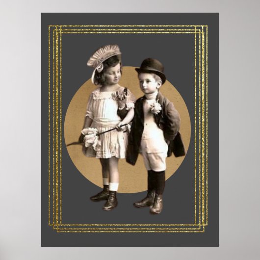 Kute Kinder  foto Poster (Voorkant)