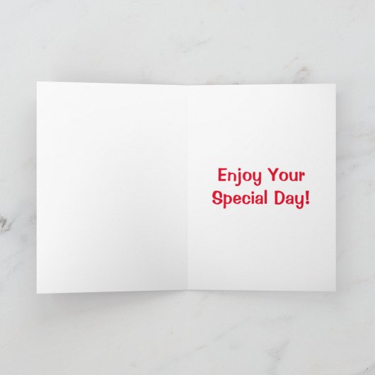 Kute Kinder glimlach van het loopvlak Aanhouddag Kaart (Binnen)