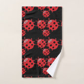 Kute Kinder ladybird Family Bad Handdoek (Handdoek)