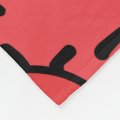 Kute Kinder ladybird Family Fleece Deken (Hoek)