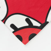 Kute Kinder ladybird Family Fleece Deken (Hoek)