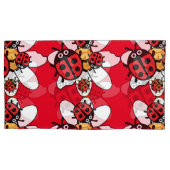 Kute Kinder ladybird Family Kussensloop (Voorkant-Links)