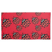 Kute Kinder ladybird Family Kussensloop (Voorkant-Links)