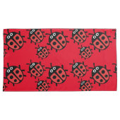 Kute Kinder ladybird Family Kussensloop (Voorkant-Rechts)