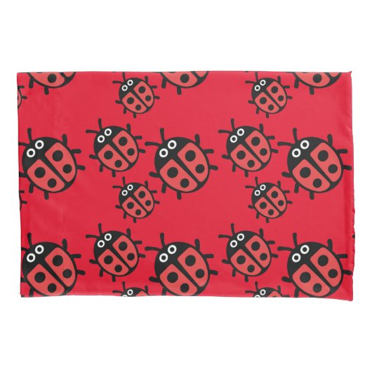 Kute Kinder ladybird Family Kussensloop (Voorkant)