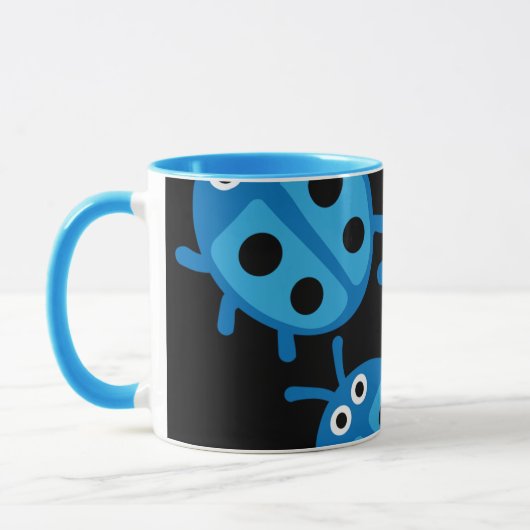 Kute Kinder ladybird Family Mok (Links)