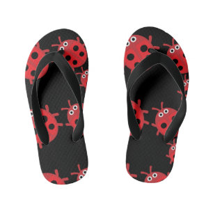 Kute Kinder ladybird Family Teenslippers