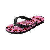 Kute Kinder ladybird Family Teenslippers (Schuin)
