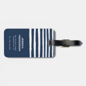 Kute Kinder "Laten we over zee gaan" Ocean Travel Bagagelabel (Achterkant horizontaal)