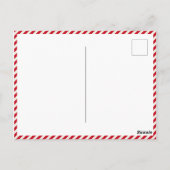 Kute Kinder Santa Briefkaart (Achterkant)